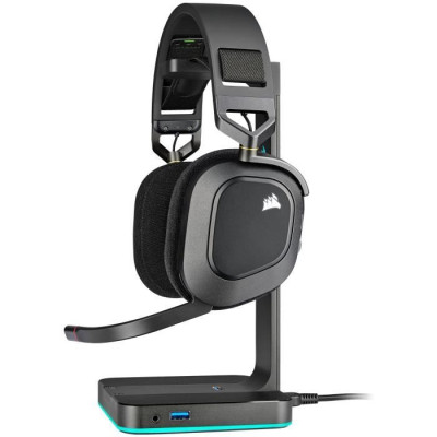 CORSAIR Casque sans fil HS80 RGB - Carbone (CA-9011235-EU)