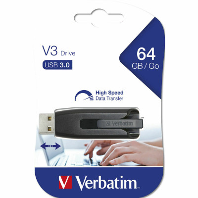 Clé USB Verbatim Gris 64 GB