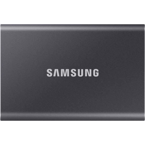 SAMSUNG - SSD externe - T7 Gris Titane - 1To - USB Type C (MU-PC1T0T/WW)