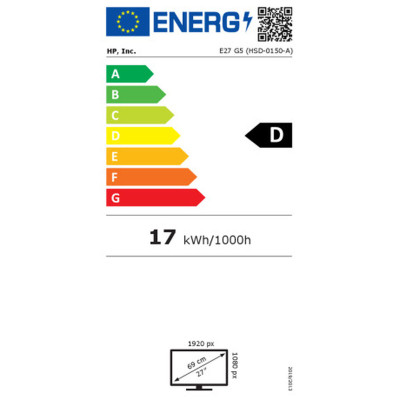 Écran HP E27 G5 27" LED