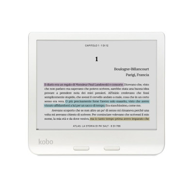 eBook Rakuten N428-KU-WH-K-CK Blanc 32 GB 7"