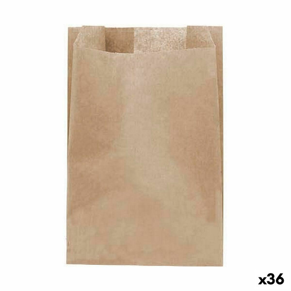 Ensemble de Sacs Algon Produits à usage unique papier kraft 30 Pièces 10 x 15 cm (36 Unités)
