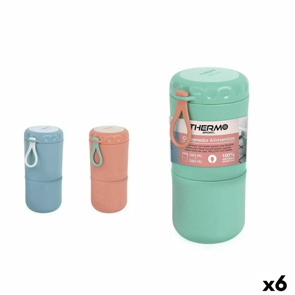 Thermos de Voyage ThermoSport Double 380 ml  380 ml (6 Unités)