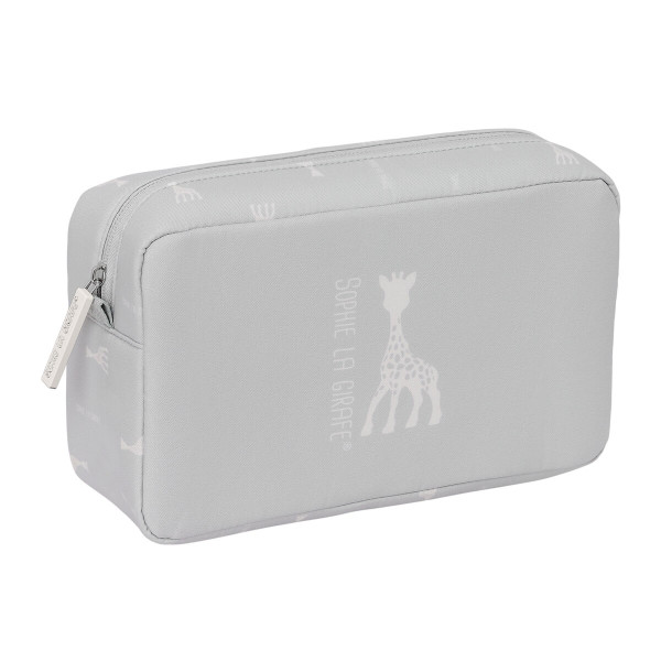 Nécessaire de Voyage Sophie la Girafe Gris clair 28 x 16 x 9 cm