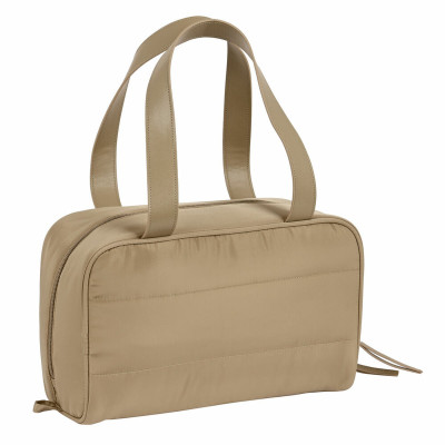 Trousse de Toilette Moos Camel Rembourré Camel (31 x 14 x 19 cm)