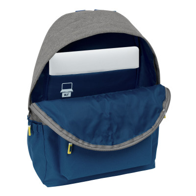Sacoche pour Portable Munich Street Bleu Gris 31 x 43 x 13 cm