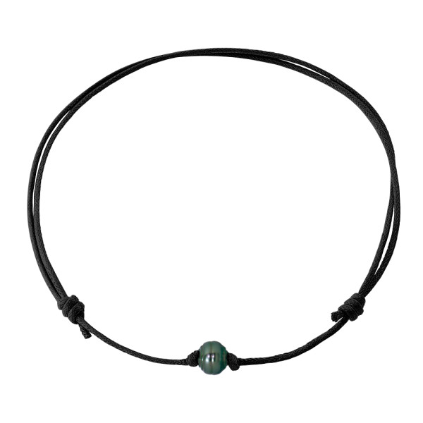 PERLINEA- Collier- Perle de Tahiti- Ronde 10-11 mm- Bijou Femme 