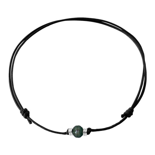 PERLINEA- Collier Perles de Culture de Tahiti 10-11 mm- Bijou Femme